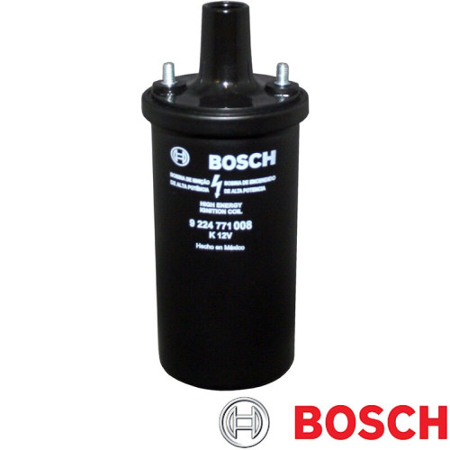 PartzBiz CE: 8191600102-Ignition coil, 12 Volt, black, BOSCH