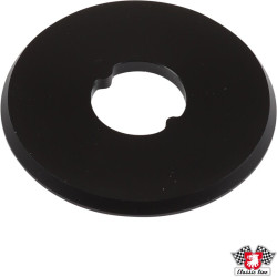 Backing plate for ignition switch, plastic, black. Only in combination with 1690450600