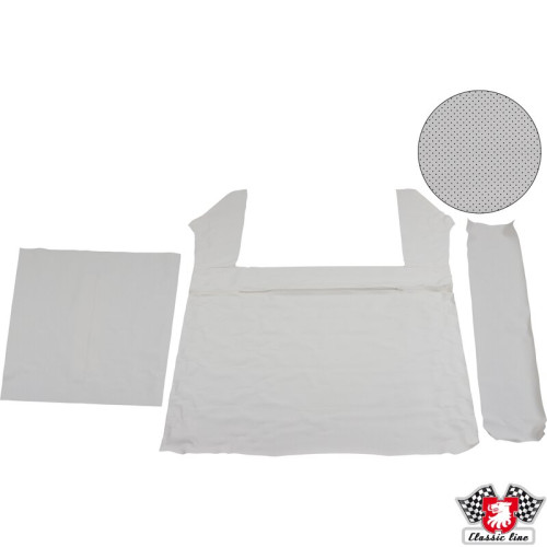 ชุดซับในหลังคา ไวนิล สีขาว ('มีซันรูฟ)