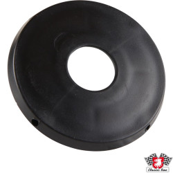 Rosette สำหรับสวิตช์สตาร์ทเครื่องยนต์ สีดำ