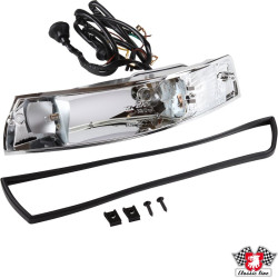 &quotตัวเรือนสำหรับไฟบอกสถานะ, โลหะ, ด้านหน้า, ซ้าย&quot