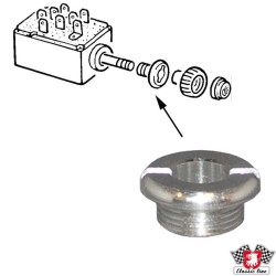 &quotน็อตฝาครอบสวิตช์แผงหน้าปัด M14x1. สำหรับไฟหน้า,ที่ปัดน้ำฝน,อ่าว&quot