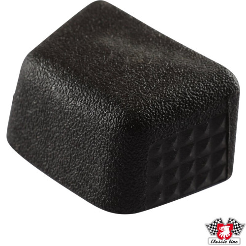 Adjustment knob for seat belt. For height adjustment