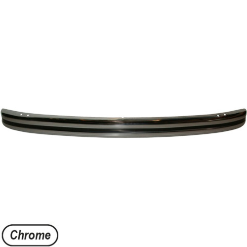 Bumper, front, chrome, Brazil