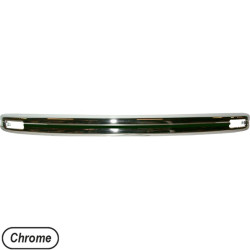 Bumper, front, chrome, Brazil