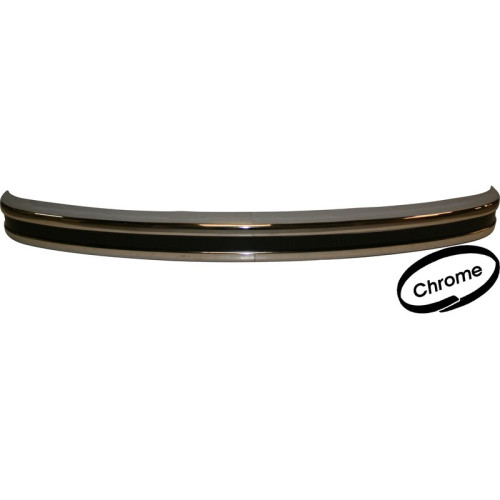 Bumper, front, chrome, Brazil