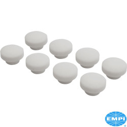 90.5 mm piston pin button set, 8 pieces. Fits Mahle and AA pistons