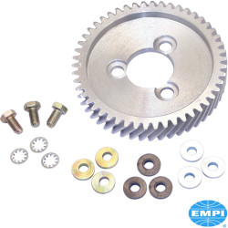 Camshaft gear set, adjustable, aluminium. Allows you to easily dial in your cam timing with the offset washers