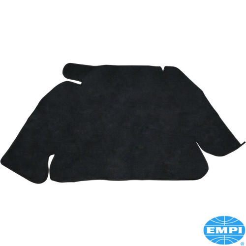 Boot carpet, 1-piece, black