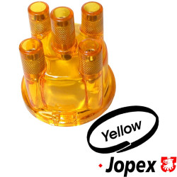 PartzBiz CE-8191200806-Distributor cap, yellow transparent
