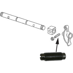 Adjustning screw for tappet, 9 mm