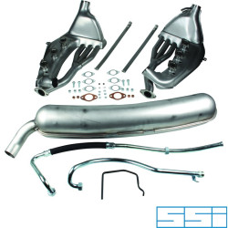 PartzBiz CE-1620000810-Exhaust conversion set, free-flow