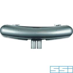 PartzBiz CE-1620612400-Exhaust rear, Sport, GT3 style
