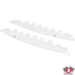 Air scoop set for the air vents on the back of the side pane