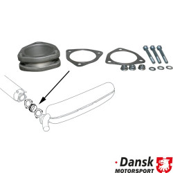 Exhaust adaptor kit. Flange, gaskets and nuts. To be used when you want to install our &quotOE banana&quot style exhaust to your 3.6L engine if installed in a G-model 911 body.
