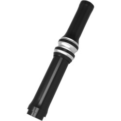 PartzBiz HD--Arlen Ness 10 Gauge Gloss Black Pushrod Covers for Harley 99-15 Twin Cam Set 4  | 03-633