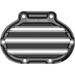 PartzBiz HD--Arlen Ness 10 Gauge Gloss Black Transmission Side Cover Harley 07-15 Twin Cam | 03-813