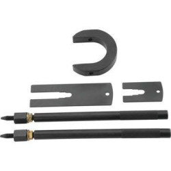PartzBiz HD--Bikemaster 38-2550 Fork Spring Compressor Kit For Tubes with Cartridge Rods