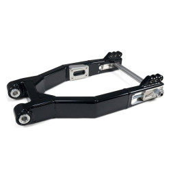 PartzBiz HD--Brock's Performance OEM Replacement Extended Black Swingarm Harley Touring 2009+