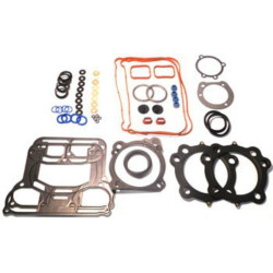 PartzBiz HD--Complete TE-883MLS040-07 Upper/Top End Gasket Kit .040" MLS Harley 883 Sportster XL 07-18 