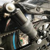 PartzBiz HD: 3491351-Dirty Air Black Aluminum Shocks Pair OE Adjustable Rear Harley Dyna 2017-down