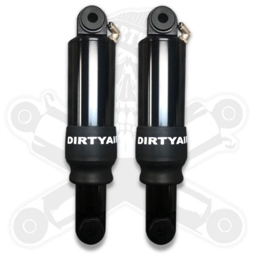 PartzBiz HD: 3491343-Dirty Air 5” Aluminum Shocks Rear Pair Set Black OE Adjustable Harley Touring PartzBiz HD: 3491343-Dirty Air 5” Aluminum Shocks Rear Pair Set Black OE Adjustable Harley Touring