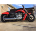PartzBiz HD: 3449993-Dirty Air Black Rear Aluminum Air Ride Shocks Suspension Kit Pair Harley V-Rod