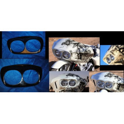 PartzBiz HD--Sinister Dirty Money Headlight Bezel Harley Davidson Touring FLTR Road Glide Models | SI-101