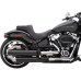 PartzBiz HD: 3469665-Drag Specialties Predator III Double Diamond Silver Seat 2Up 18+ Harley Breakout