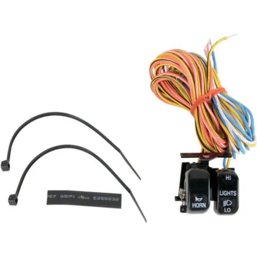 PartzBiz HD: 3444094-Black Handlebar Left Control Switch Dimmer Lights Hi/Lo Horn Switches Harley PartzBiz HD: 3444094-Black Handlebar Left Control Switch Dimmer Lights Hi/Lo Horn Switches Harley