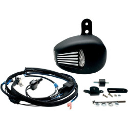 PartzBiz HD--Jim's Black ForceFlow Cylinder Head Coolers Engine Cooler Harley 99-16 | 5401