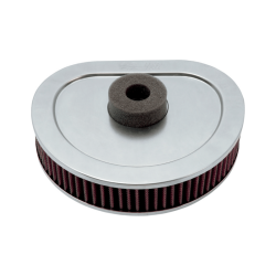 PartzBiz HD--K&N High Flow Air Filter Cotton Washable Reusable Harley Big Twin Evo 80” 89-00