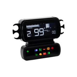 PartzBiz HD--Koso North America D2 LCD Multi-Function Gauge Speedometer 2018+ Harley Softail