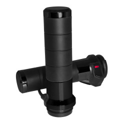 PartzBiz HD  - Koso North America AX068K10 Black Titan-X Heated Grips Harley Cable Throttle 27-5833 0631-017906310179