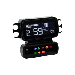 PartzBiz HD  - Koso D2 Multi-Function Meter for Harley 04-13 FLHR 04-10 FXST 04-11 FXD 04-13 XL | BA080010