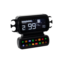 PartzBiz HD  - Koso D2 Multi-Function Meter for Harley 14-23 FLHT/FLHX/FLTR Models | BA080030