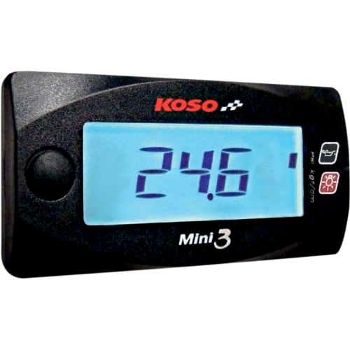 PartzBiz HD: 4413313-Purchase Koso Mini 3 Oil Pressure Gauge For Your Harley-Davidson ATV Scooter From Your Aftermarket Parts & AccessoriesSuperstore Eastern Performance Cycles