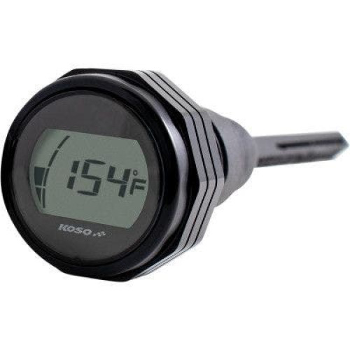 PartzBiz HD: 4413299-KOSO BA053101 Oil Dipstick Digital Readout Gauge Harley Milwaukee Eight 17-20 2212-0814 22120814 Harley FLH FXD Harley FLH FXD Road King Softail Dyna odometer temperature fuel level rpm cruise control abs anti theft