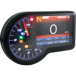 PartzBiz HD--Koso RX-3 TFT GP Style Multifunction Meter Speedo Tach Universal 12V BA071000