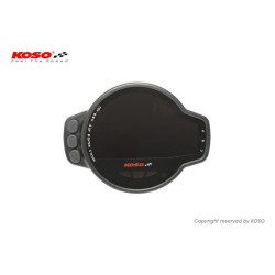 PartzBiz HD--Koso BA078100 MS-01 Meter Universal Digital Speedometer Gauge w/ Multi functions
