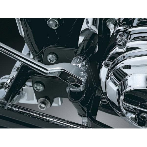 PartzBiz HD: 4412146-Kuryakyn 1045 Chrome Heel Shift Lever Eliminator Harley Touring '80-'18 FLH/T PartzBiz HD: 4412146-Kuryakyn 1045 Chrome Heel Shift Lever Eliminator Harley Touring '80-'18 FLH/T