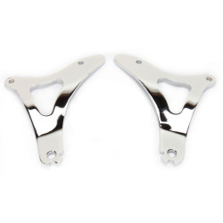 PartzBiz HD--Kuryakyn 1662 Low Mount Kit Multi-Purpose Driver Passenger Backrest Harley 14-18 | 1662
