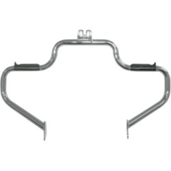 PartzBiz HD--Chrome Lindby Front Multibar Engine Guard Highway Bar Pegs Kawasaki Vulcan 1500