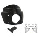 PartzBiz HD: 3468532-Road Warrior Fairing 17” Black Smoke Windshield Polished Mount Harley FXBB 18+