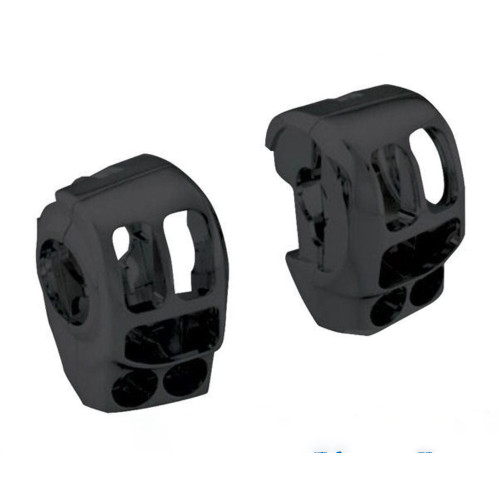PartzBiz HD: 3446335-Black Switch Button Housing Bar Hand Control Pair Set Harley 2014+ Touring