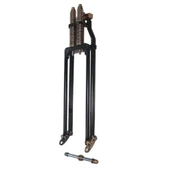 PartzBiz HD--22” Black Copper Brass Springer Front End Harley Custom Bobber Chopper Softail