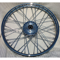 PartzBiz HD--21 x 2.15” 40 Spoke Chrome Front Wheel Rim 00-06 Harley Sportster XL Dyna FXD