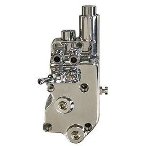 PartzBiz HD: 4401513-Ultima Polished Forged Oil Pump Big Twin Panhead Knucklehead Shovelhead 36-72