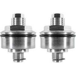 PartzBiz HD--Speed Merchant SM Machined Preload Adjuster 49mm Fork Caps Harley FXD FXD V-Rod | SM49A-2
