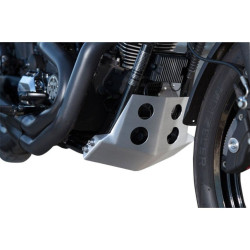 PartzBiz HD--Speed Merchant SM Brushed Aluminum Frame Skid Plates for Harley FXD Dyna 06-16 | SM-DSP-06-1